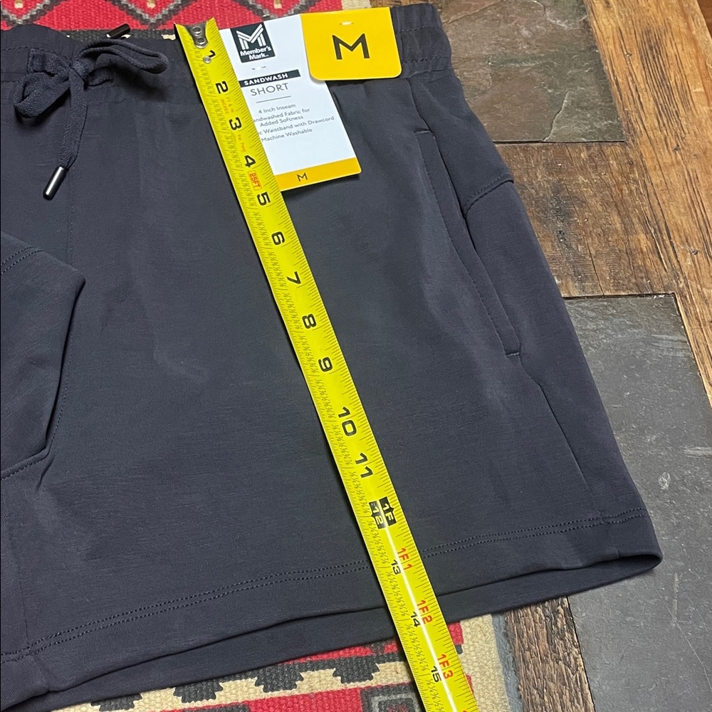 Women's Black Modal Blend Shorts - Picture 5 of 8